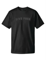 Charlie Kirk The Live Free Tee