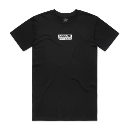 Charlie Kirk Unmute Yourself Tee
