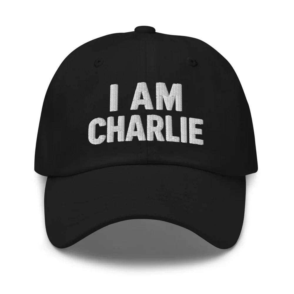 Exclusive I Am Charlie Hat Black